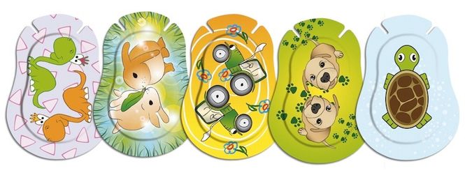 Hovedbilde Ortopad Fun pack – øyeplaster i bambus (50 ...