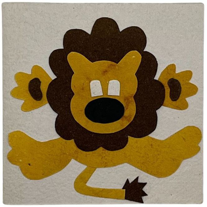 Hovedbilde Kort med løve motiv