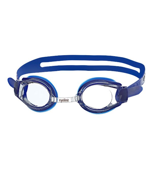 Hovedbilde Eyeline Voksen svømmebrille NB! Blå -2.5 styrke