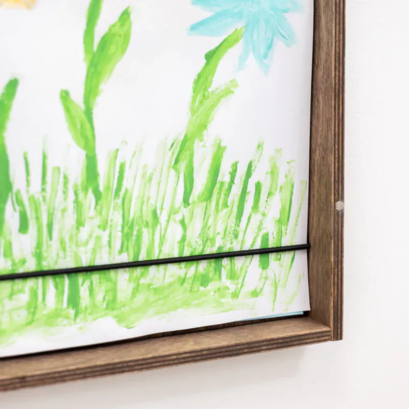Barne Tegneramme A4 – Changeable Artwork Frame Enjoy The Wood